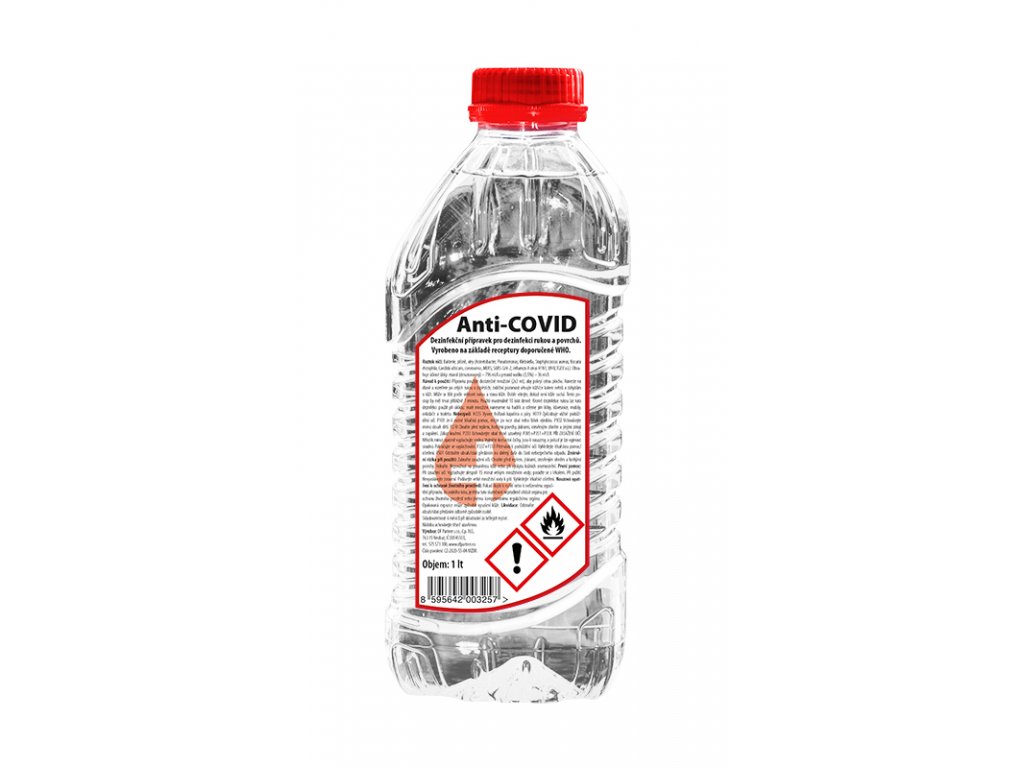 129671 anti covid dezinfekce 1 l